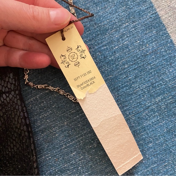 NWT Kate Landry black clutch - Picture 3 of 5